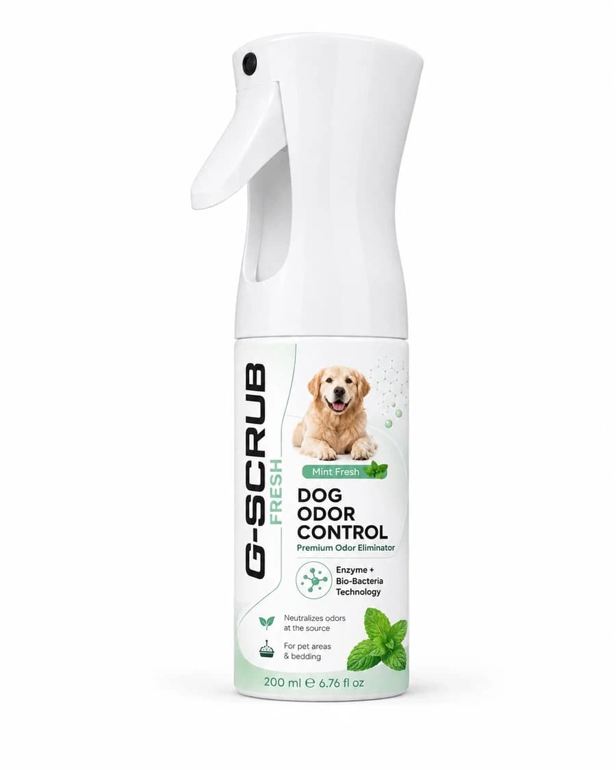 G-SCRUB FRESH Dog Odor Control, 200 mL spray bottle