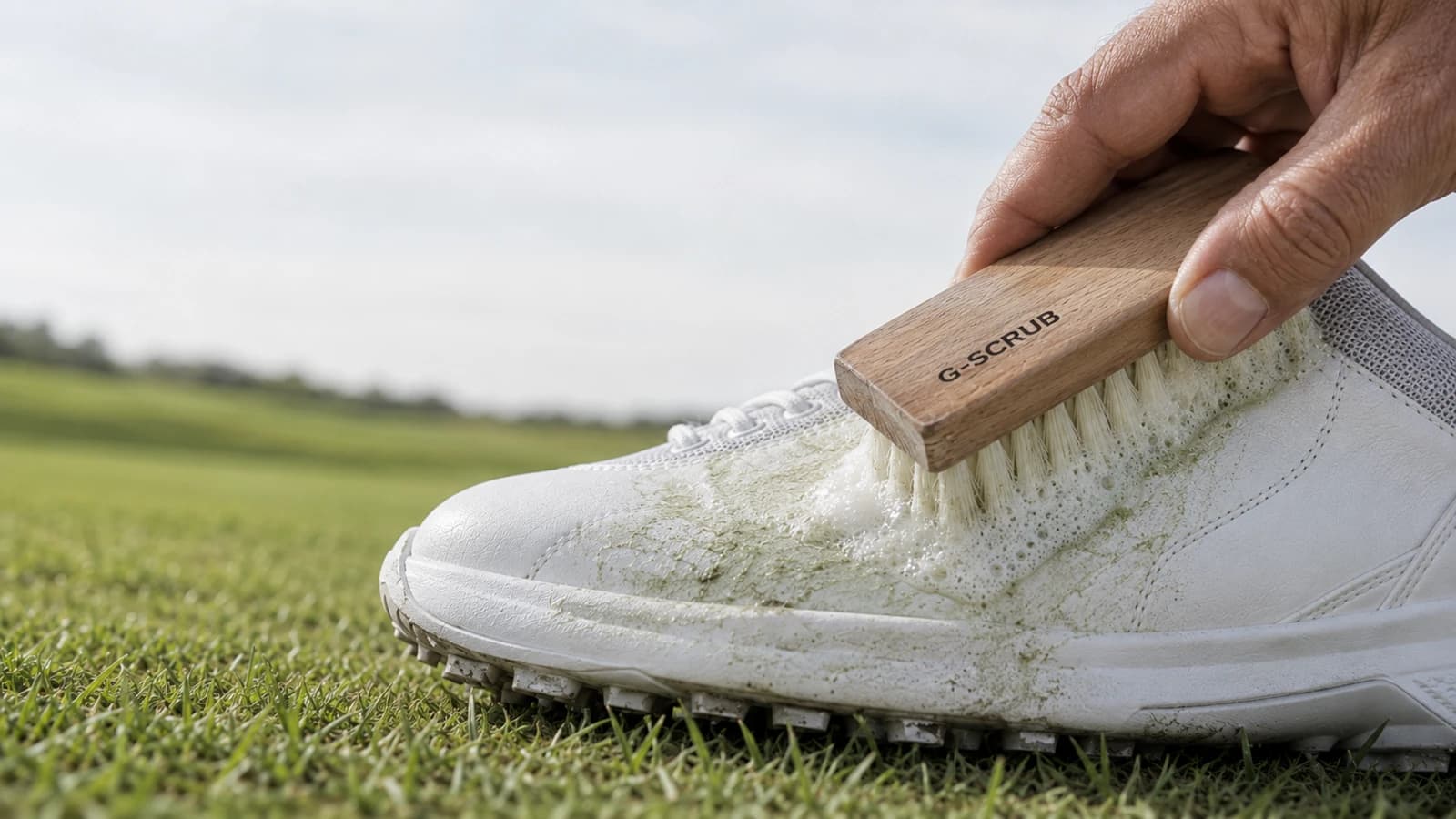 How to Get Grass Stains Off Golf Shoes
