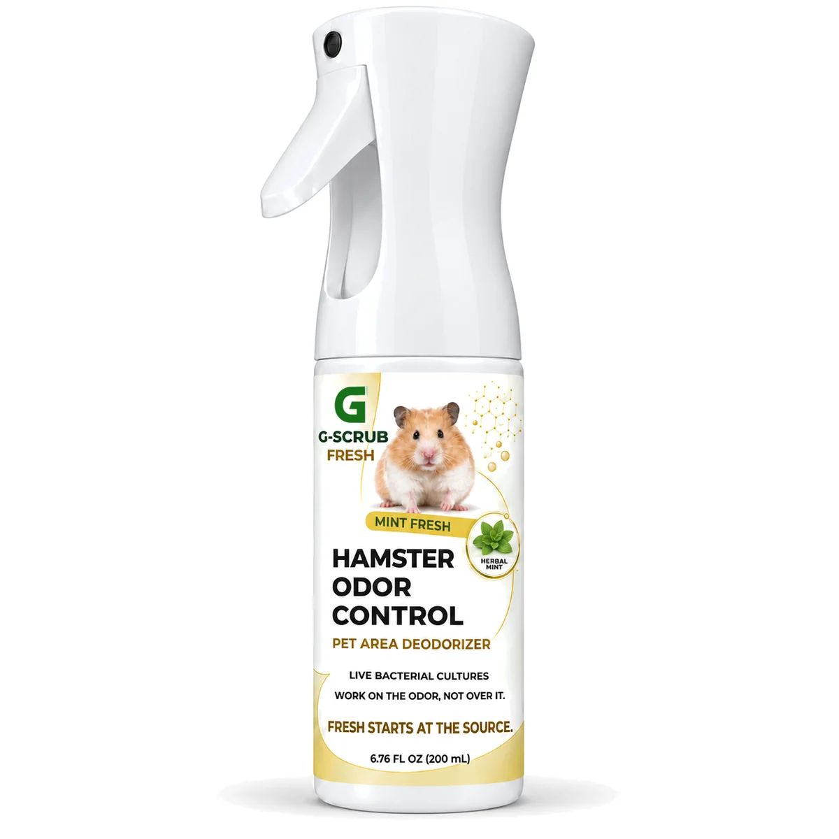 G-SCRUB FRESH Hamster Odor Control, 200 mL spray bottle