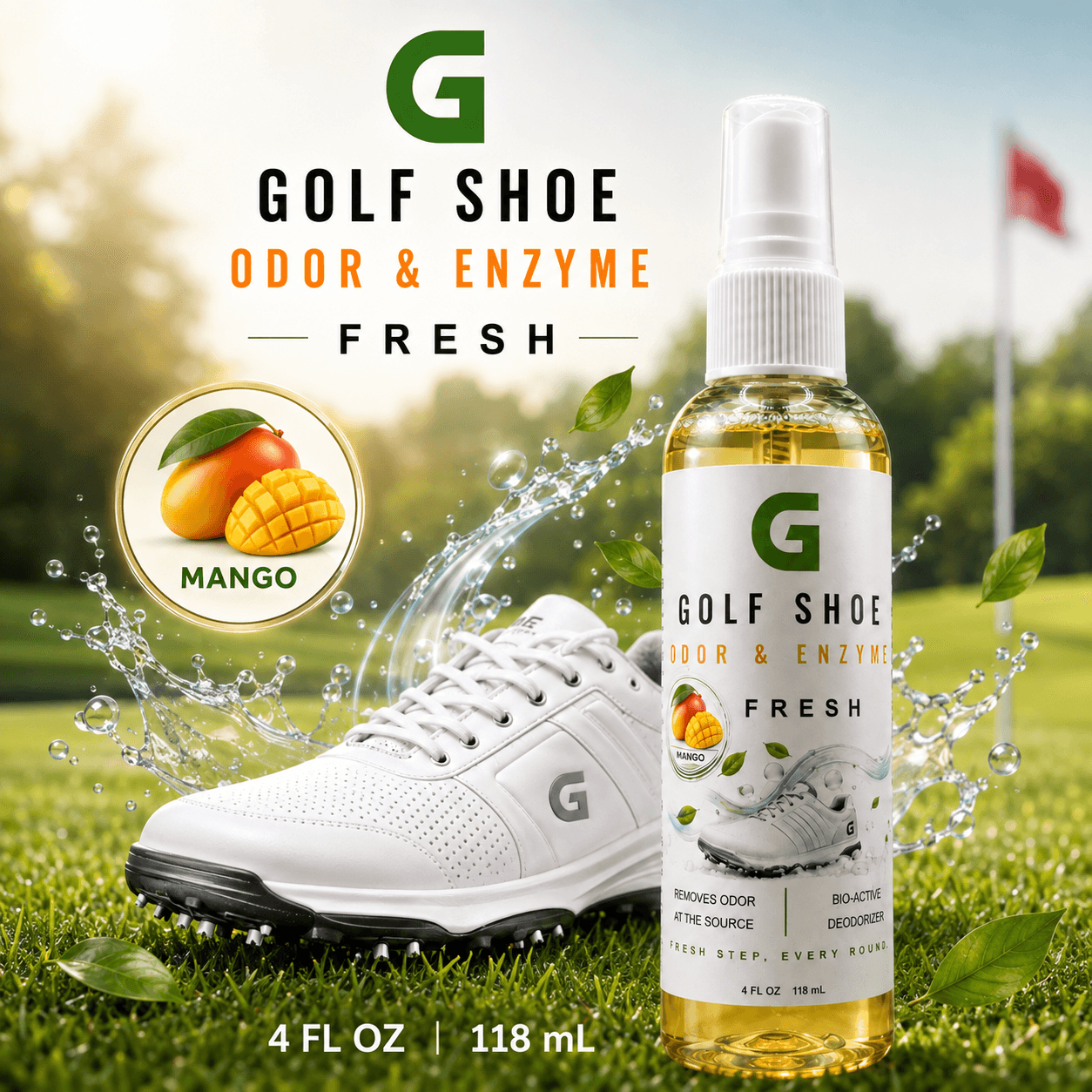 G-SCRUB Golf Fresh Spray — Mango