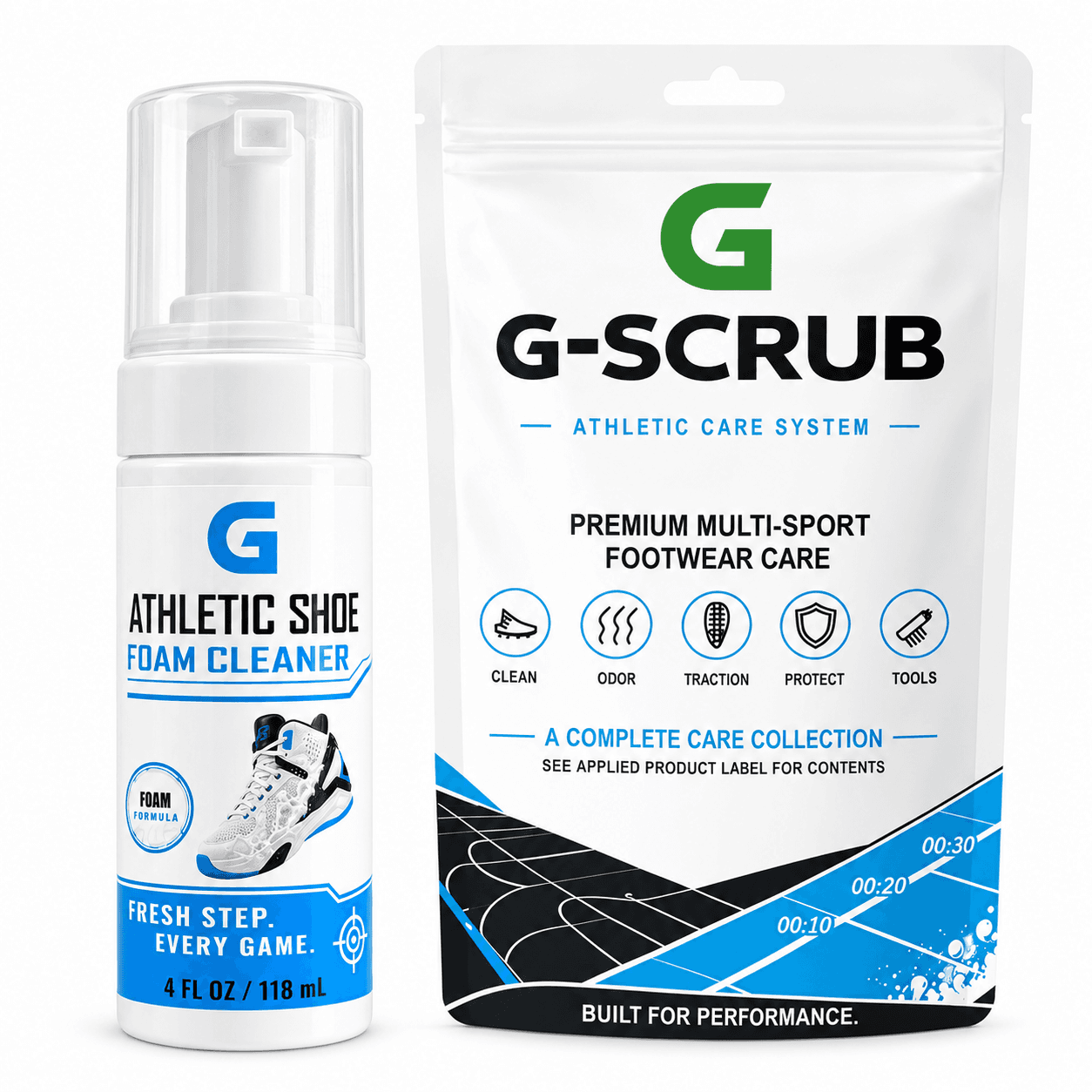 G-SCRUB Athletic Shoe Foam Cleaner